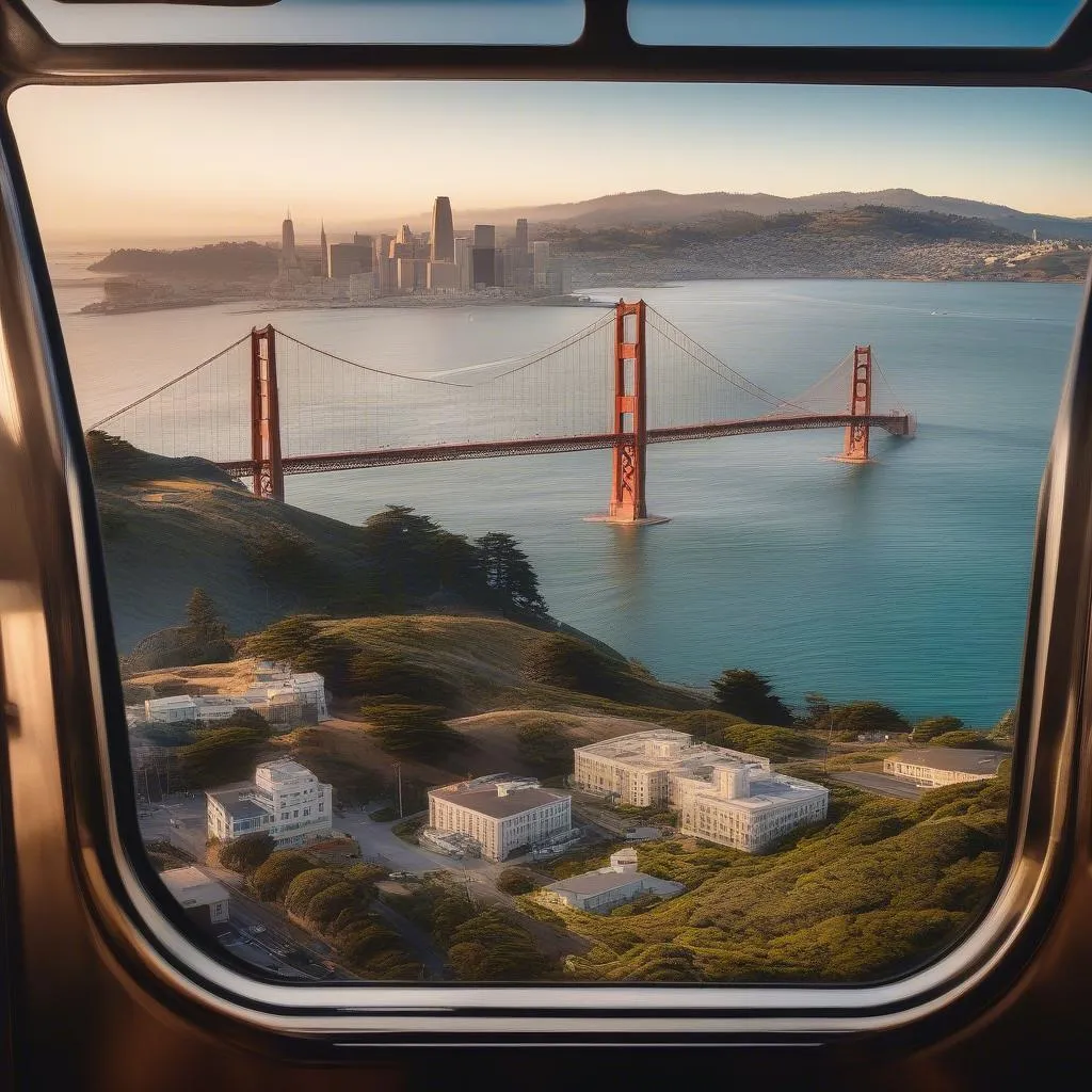 San Francisco Cable Car Ride View