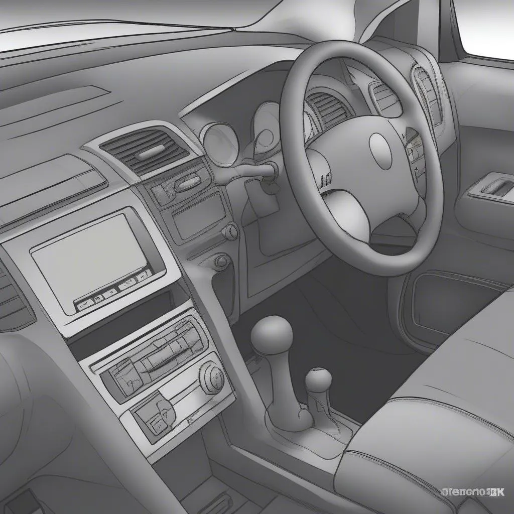 Saturn Vue OBDII Port Location