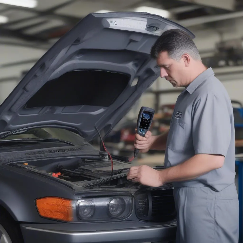 Scan Tool Diagnosing BMW