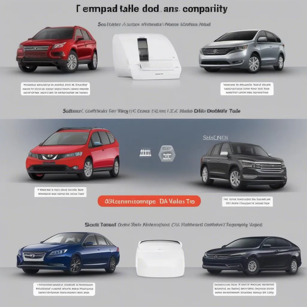 Scan Tool Compatibility Chart