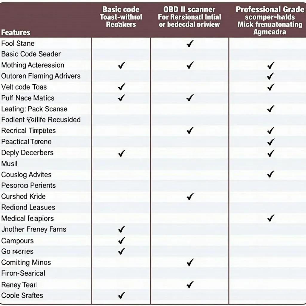 Scan Tool Options for Lexus SC300