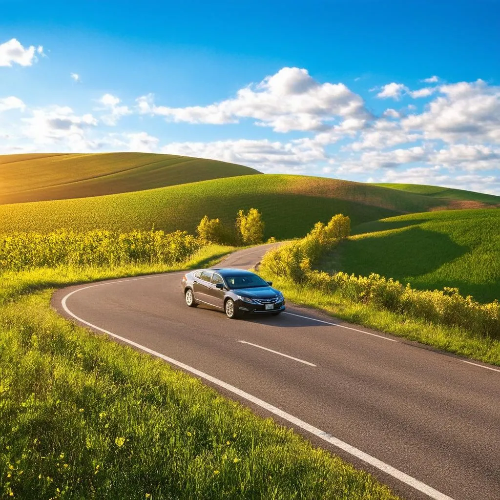 Scenic Drive in Wisconsin