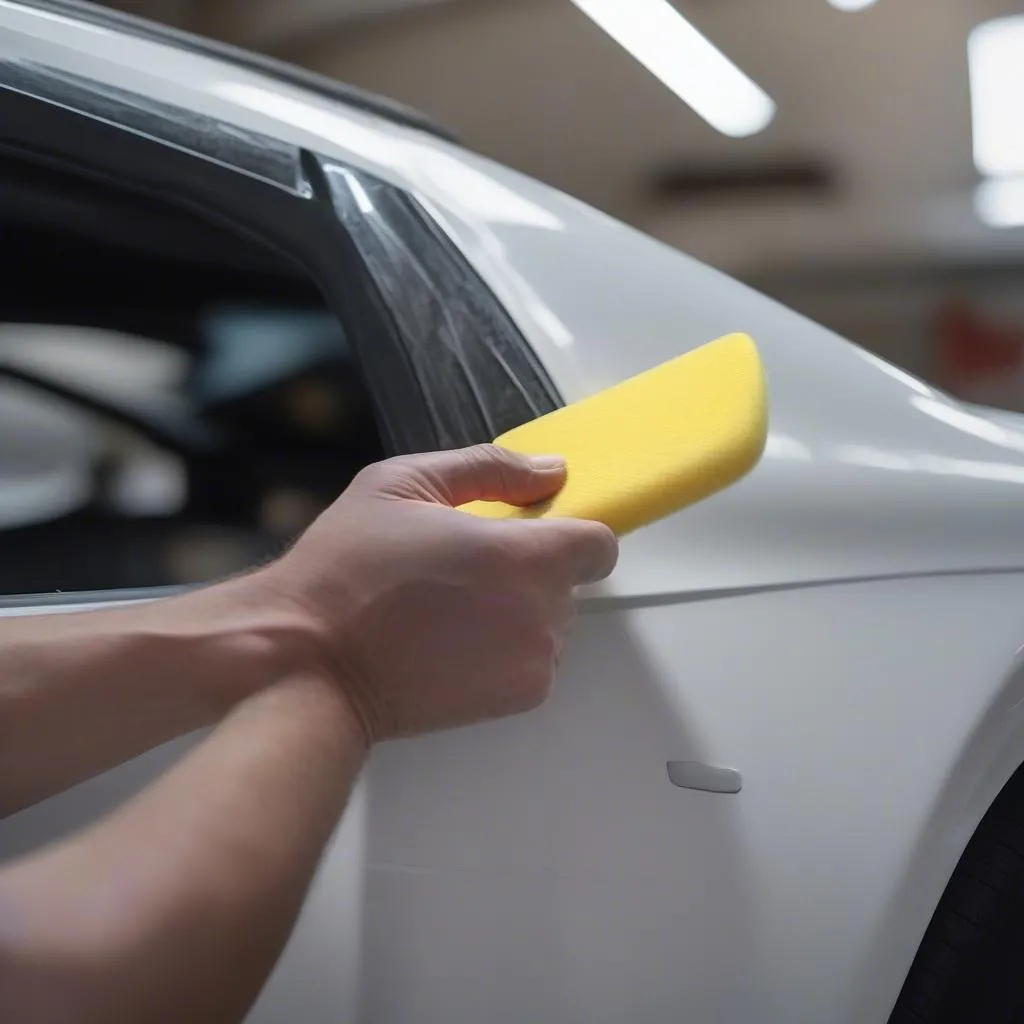 Polishing a Scuff