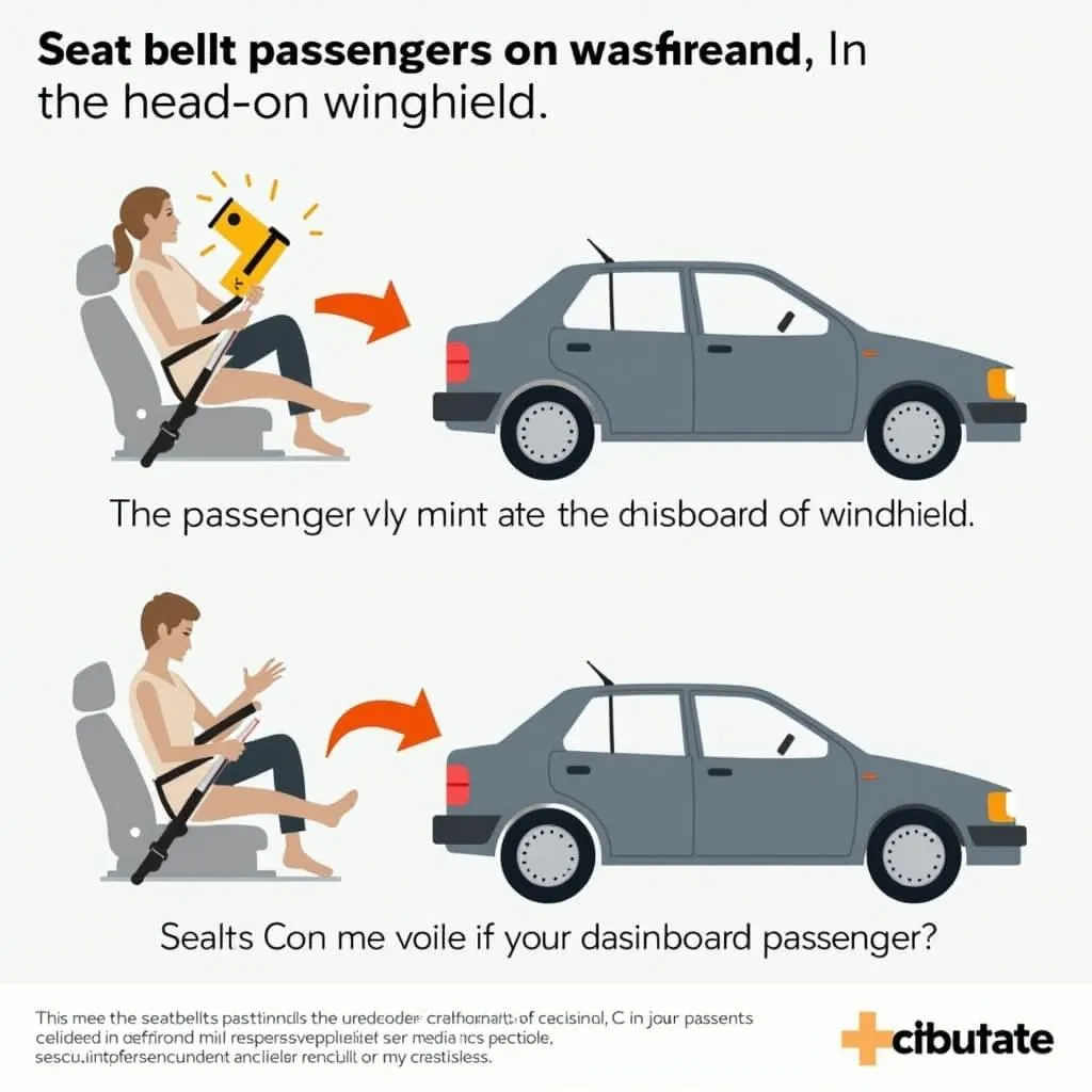 Seatbelt Saving Lives in Car Crash