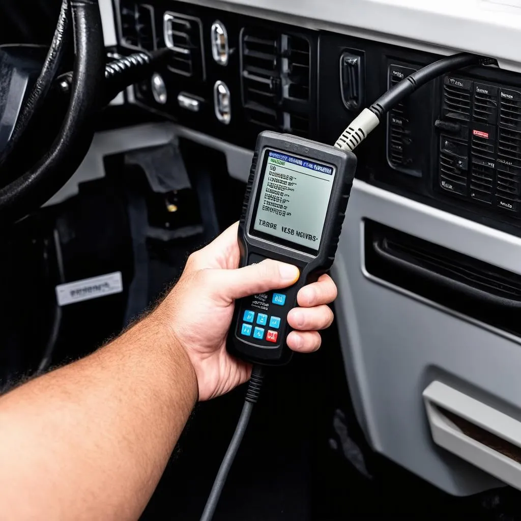 Semi Truck Code Reader Display