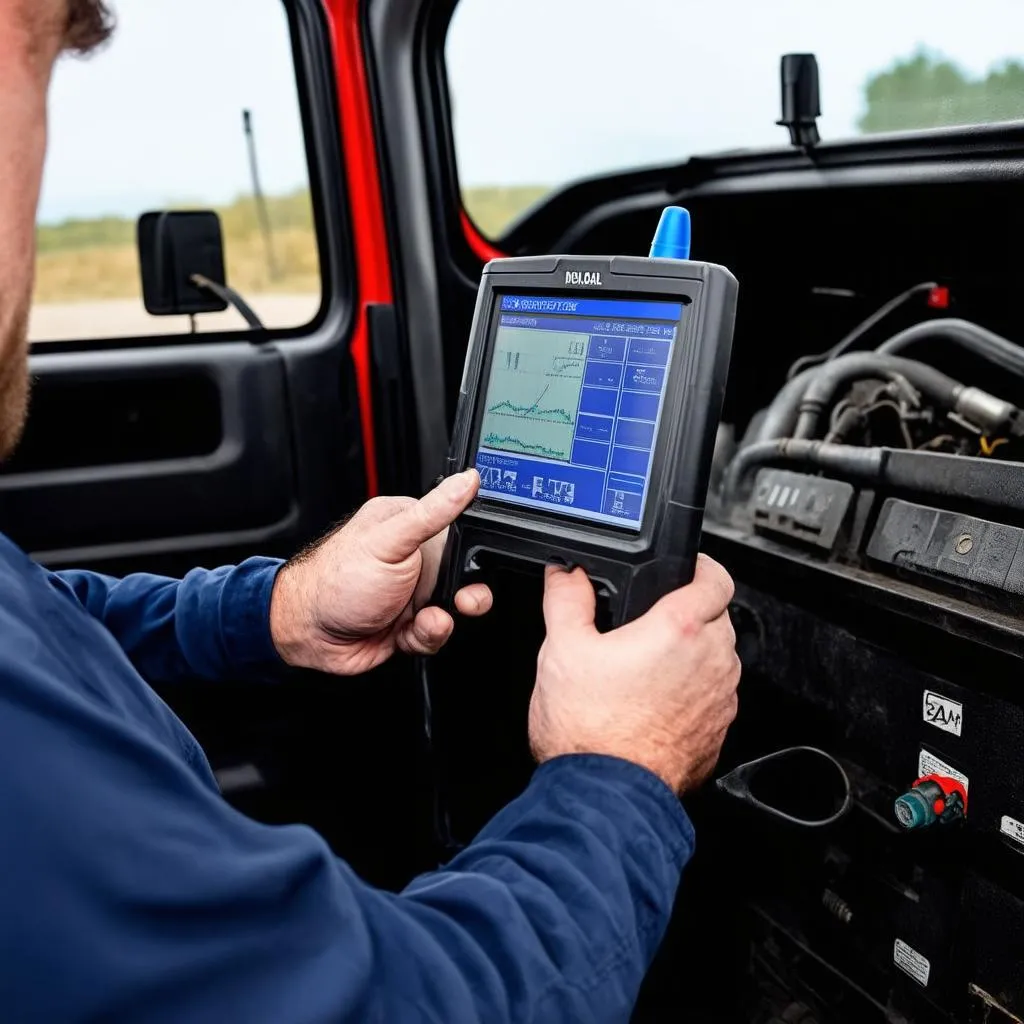 Semi Truck Scanner Diagnostics