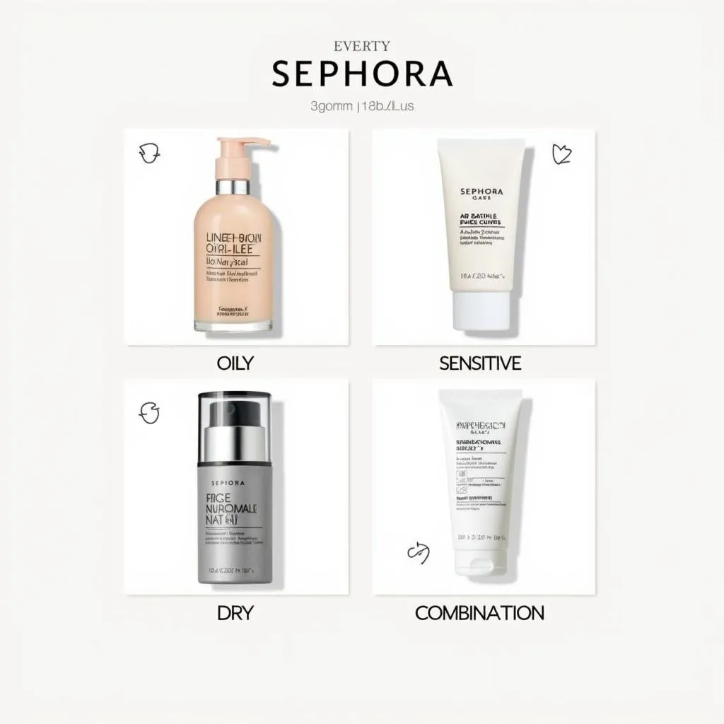 Sephora Skin Care for Different Skin Types