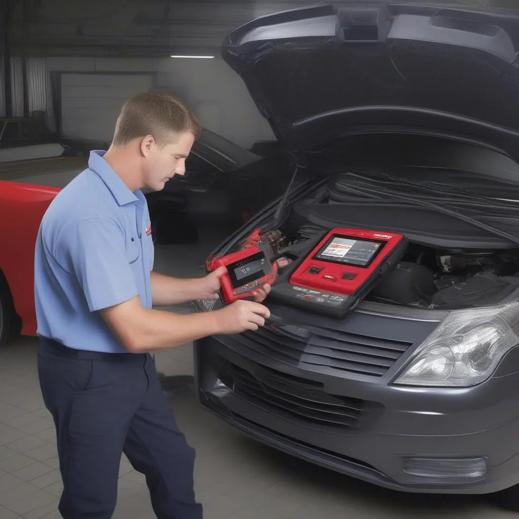 Snap-on Zeus scan tool for European car diagnostics