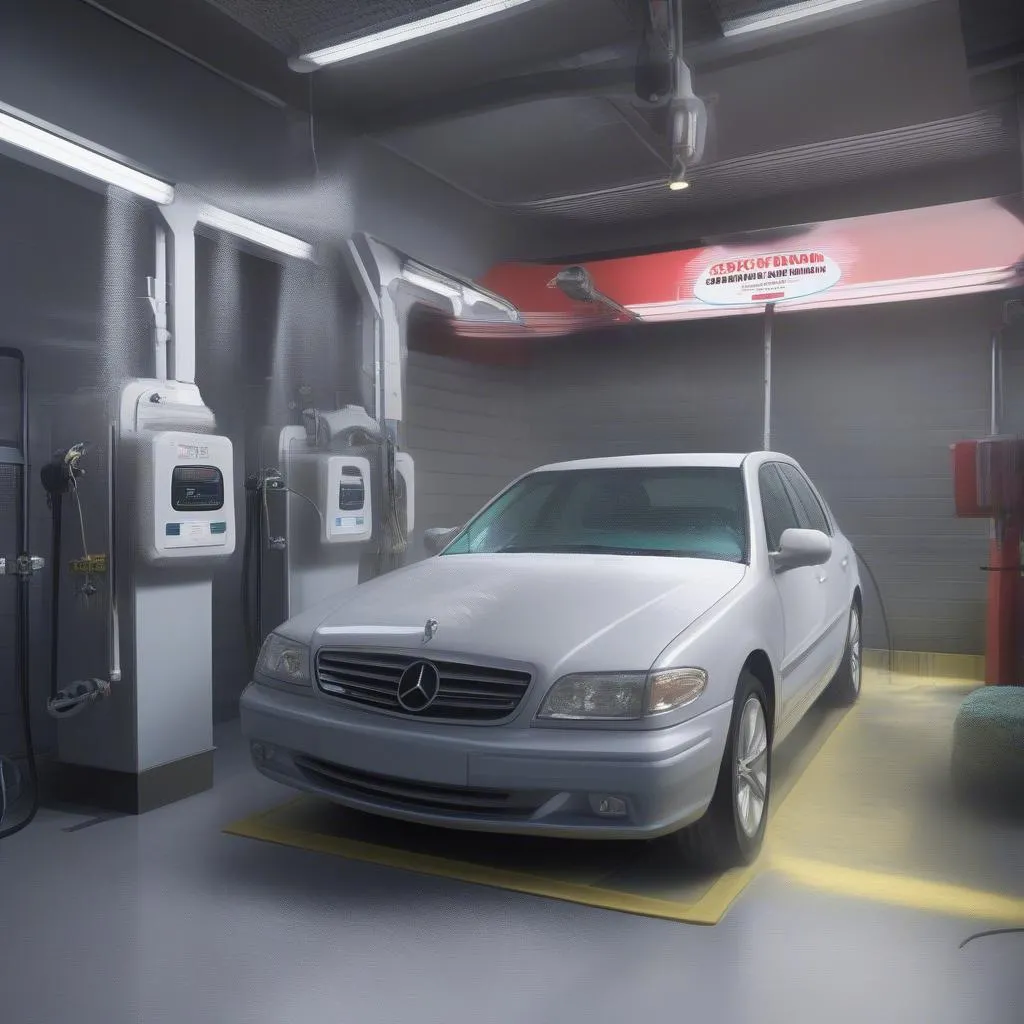 Snappy car wash with modern equipment