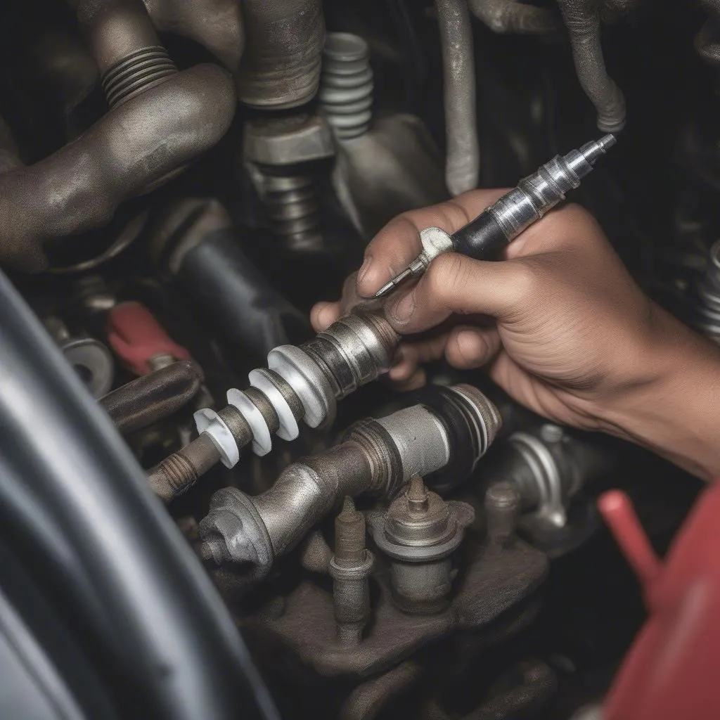 spark plug inspection