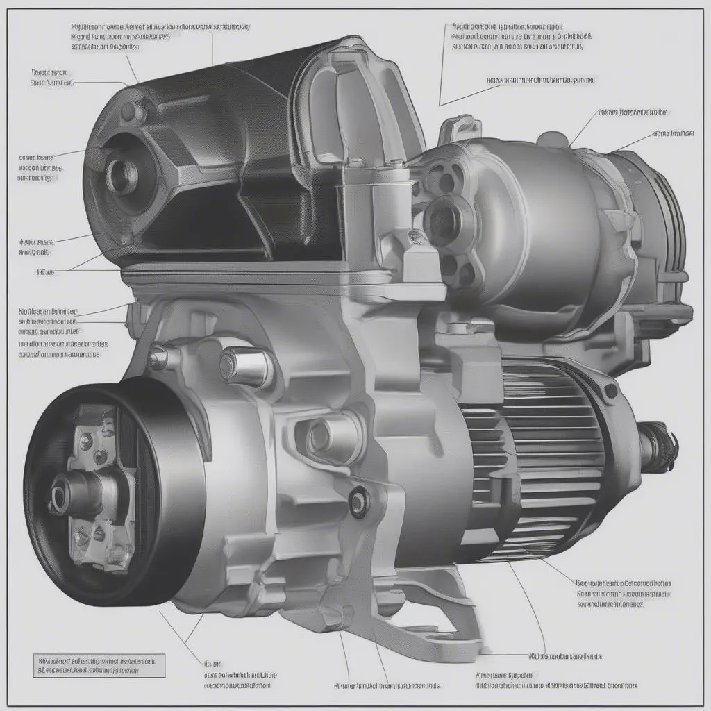 car starter motor