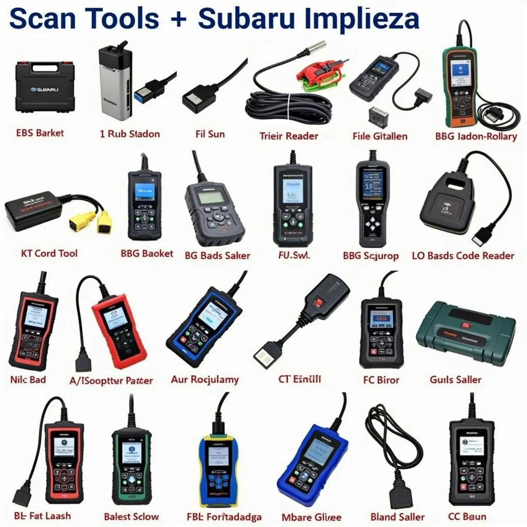 Subaru Impreza ECM scan tools