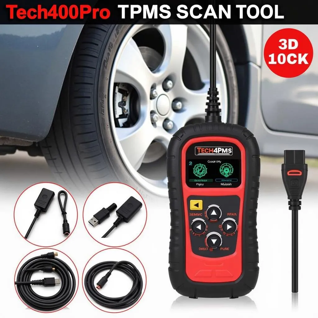 Tech400Pro TPMS Scan Tool