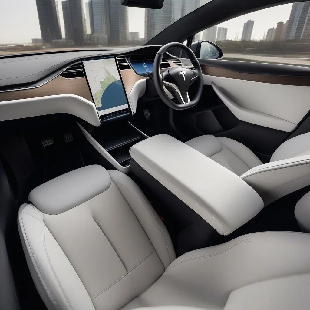 Tesla Model X Interior