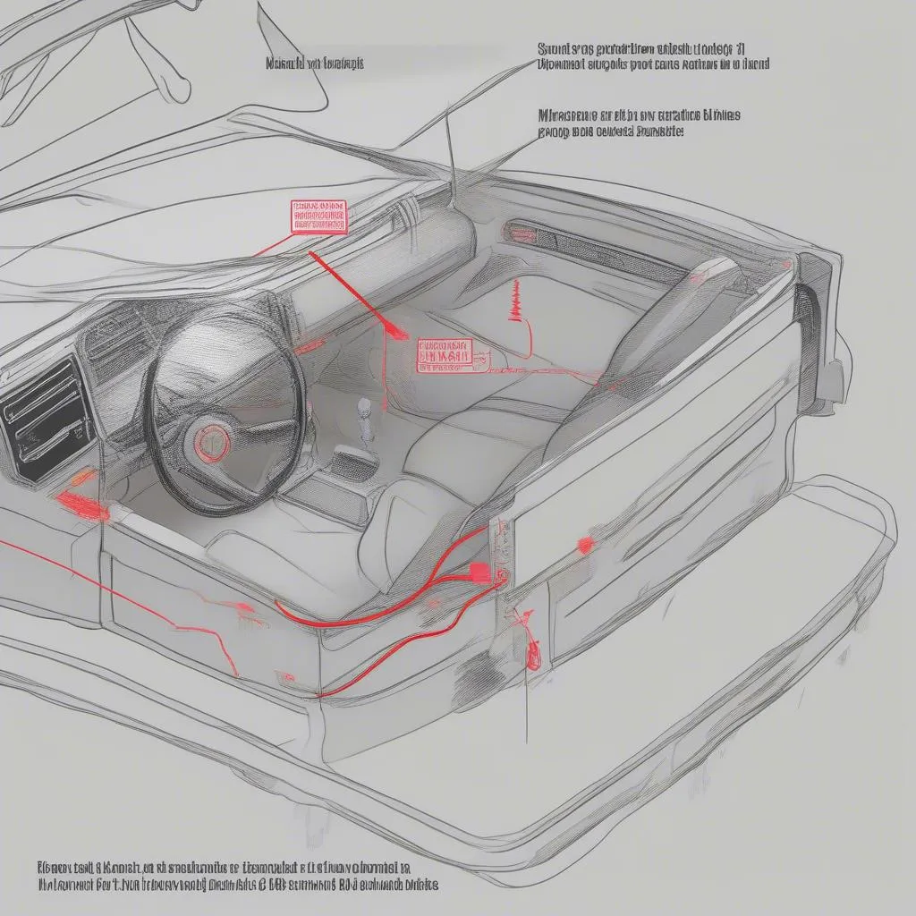 ThinkCar Scanner Under Dashboard