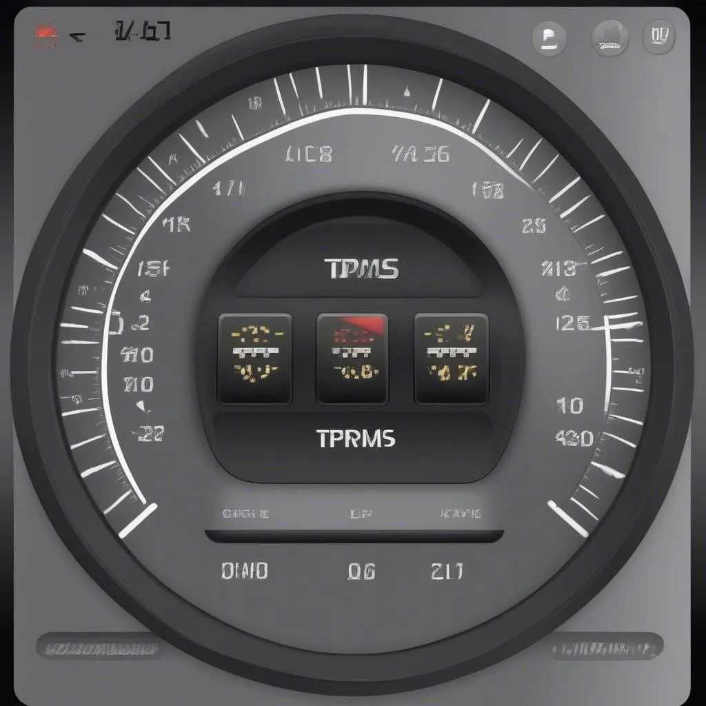 car-dashboard-tpms-display