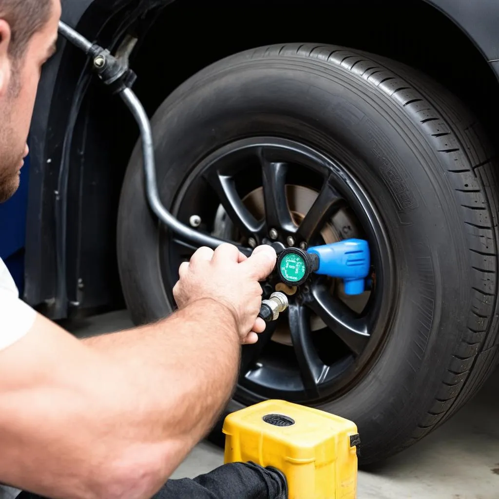 Tire Pressure Sensor Repair