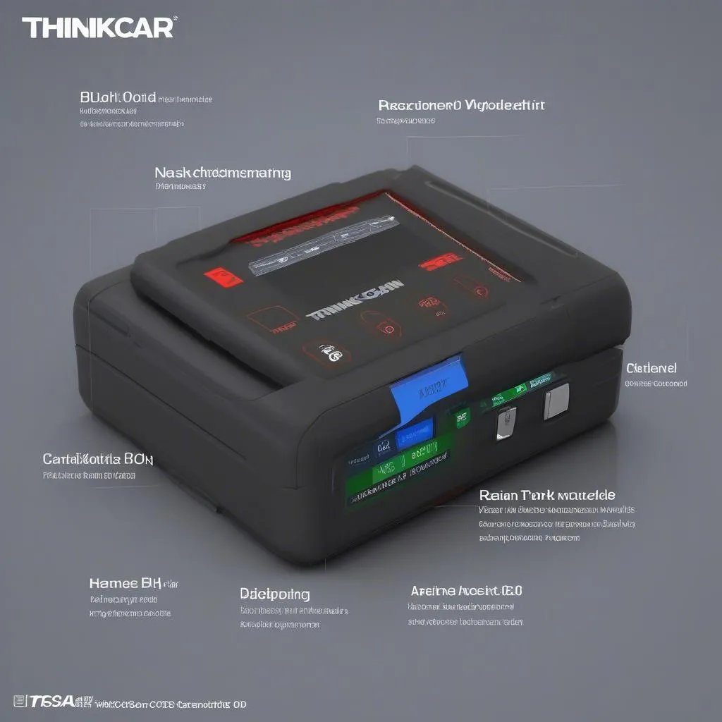 Thinkcar TKSCAN609 Thinkscan 609 Four Module OBD2 Scan Tool Overview