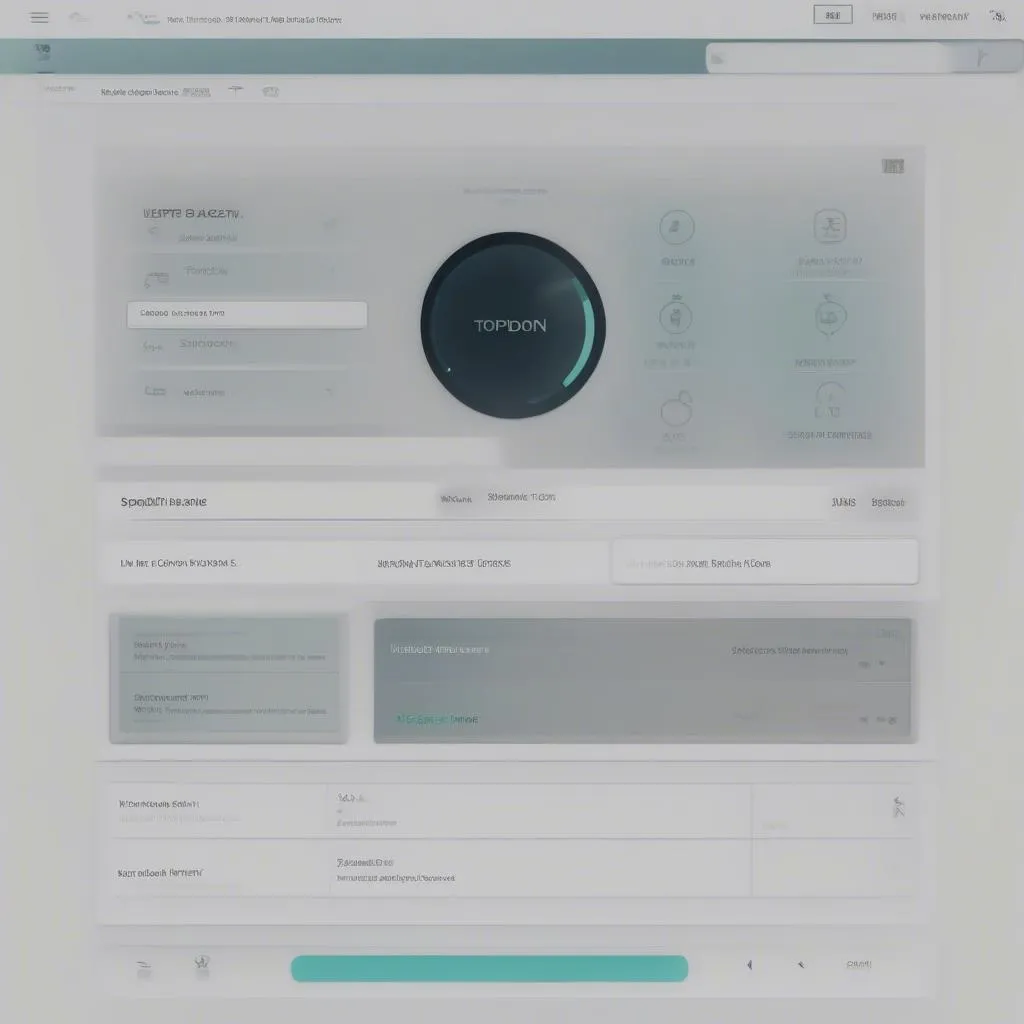 Topdon Top Scan User Interface