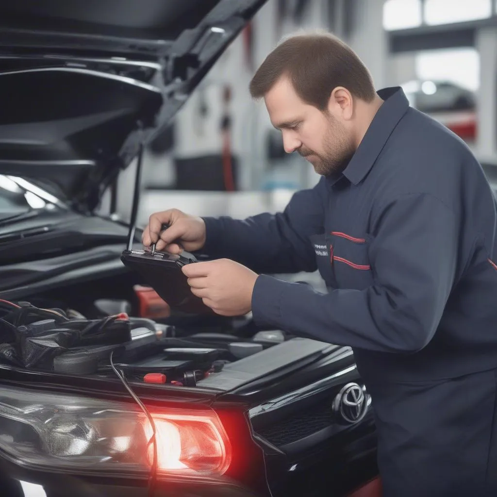 Toyota Dealer Scanner for Diagnosis