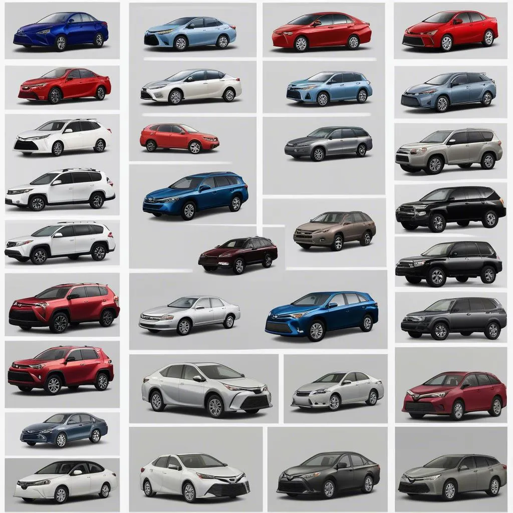 Toyota import cars best selling models