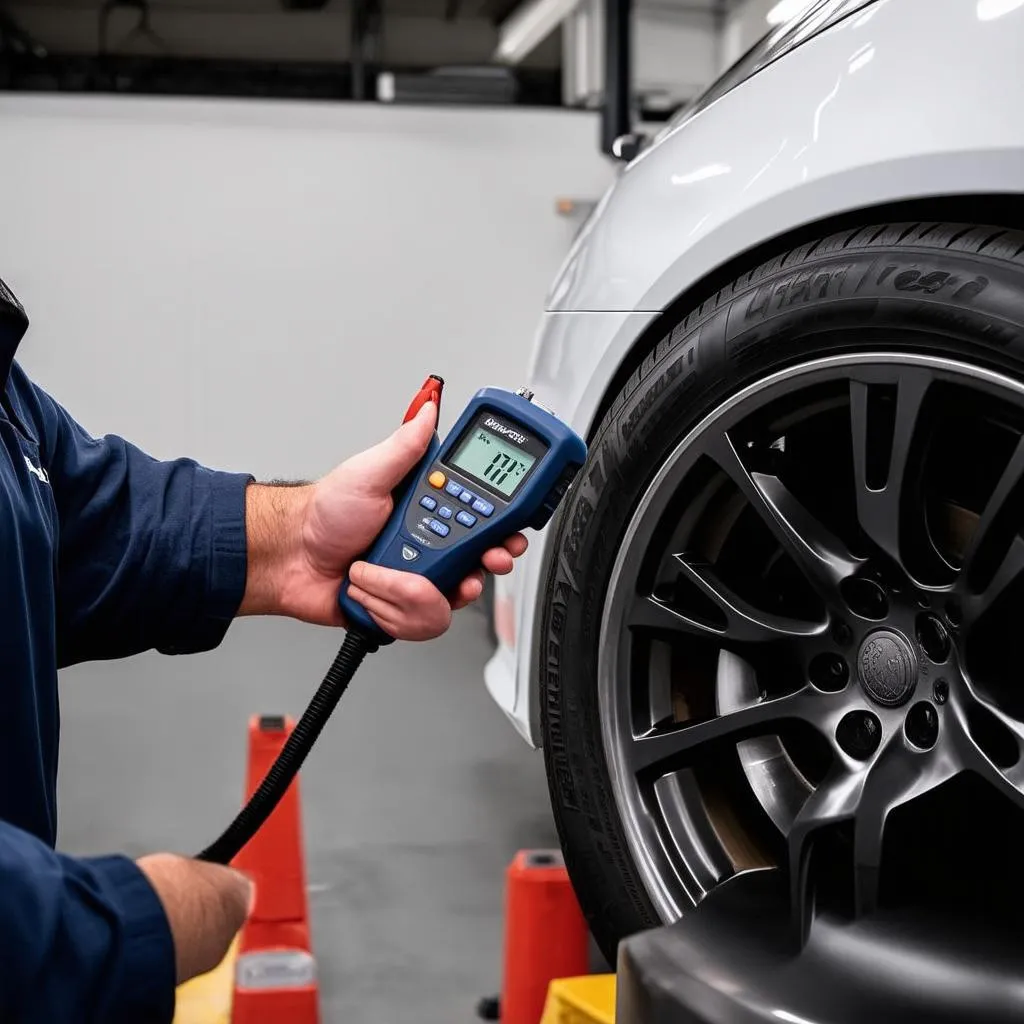 TPMS Trigger Tool in Action