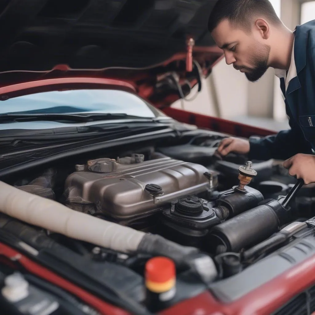 Transmission Fluid Level Check