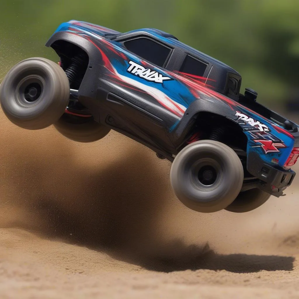 Traxxas Maxx jumping