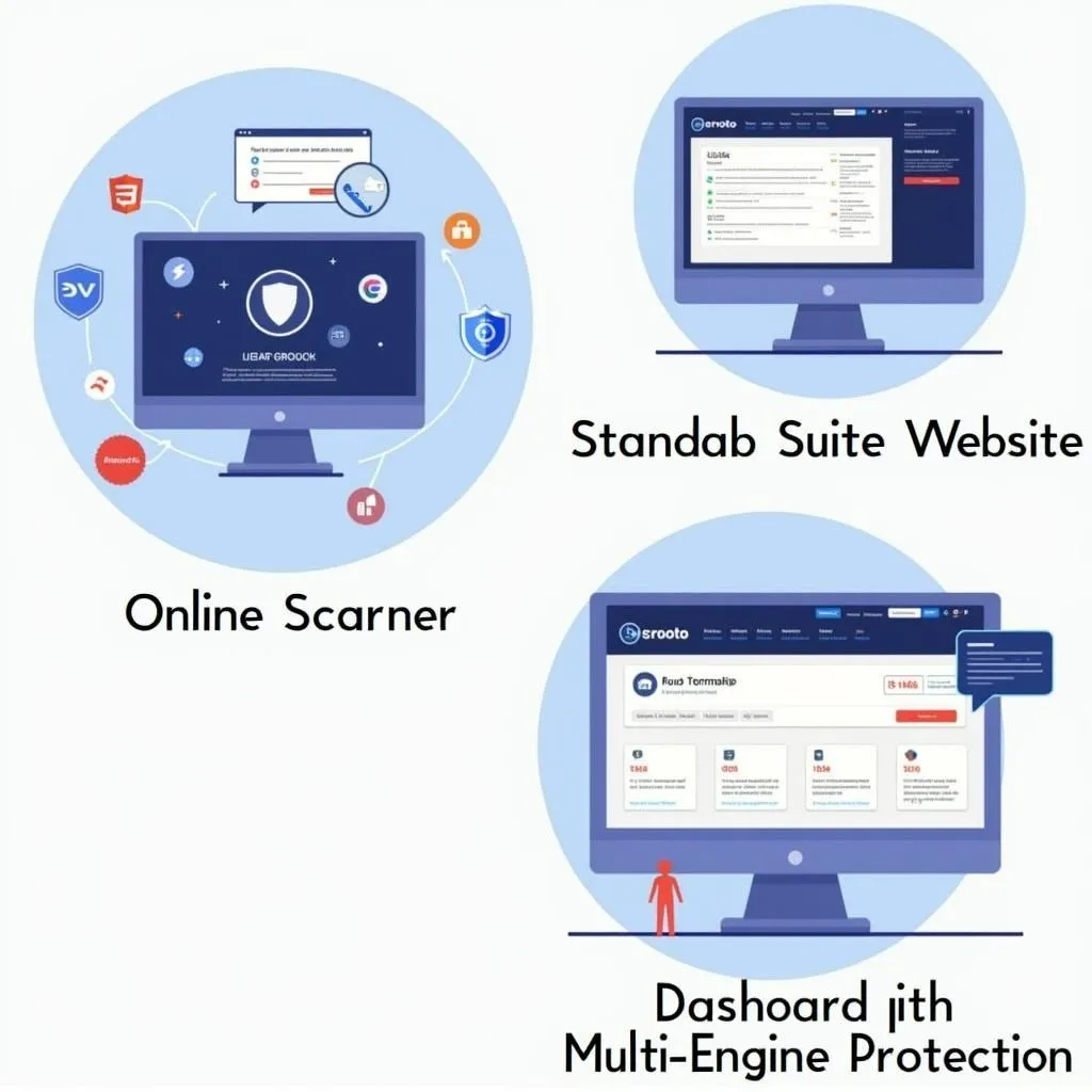 Different types of multi-antivirus solutions