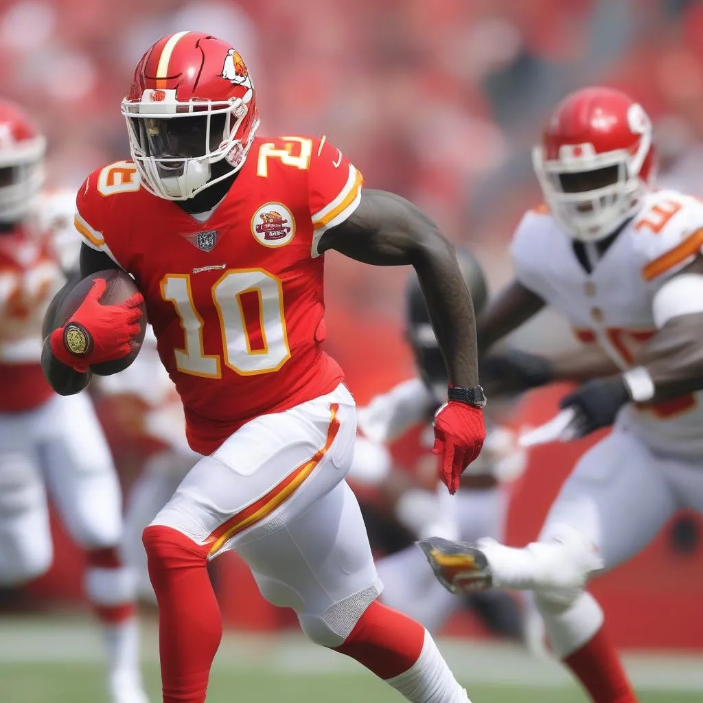 Tyreek Hill's speed