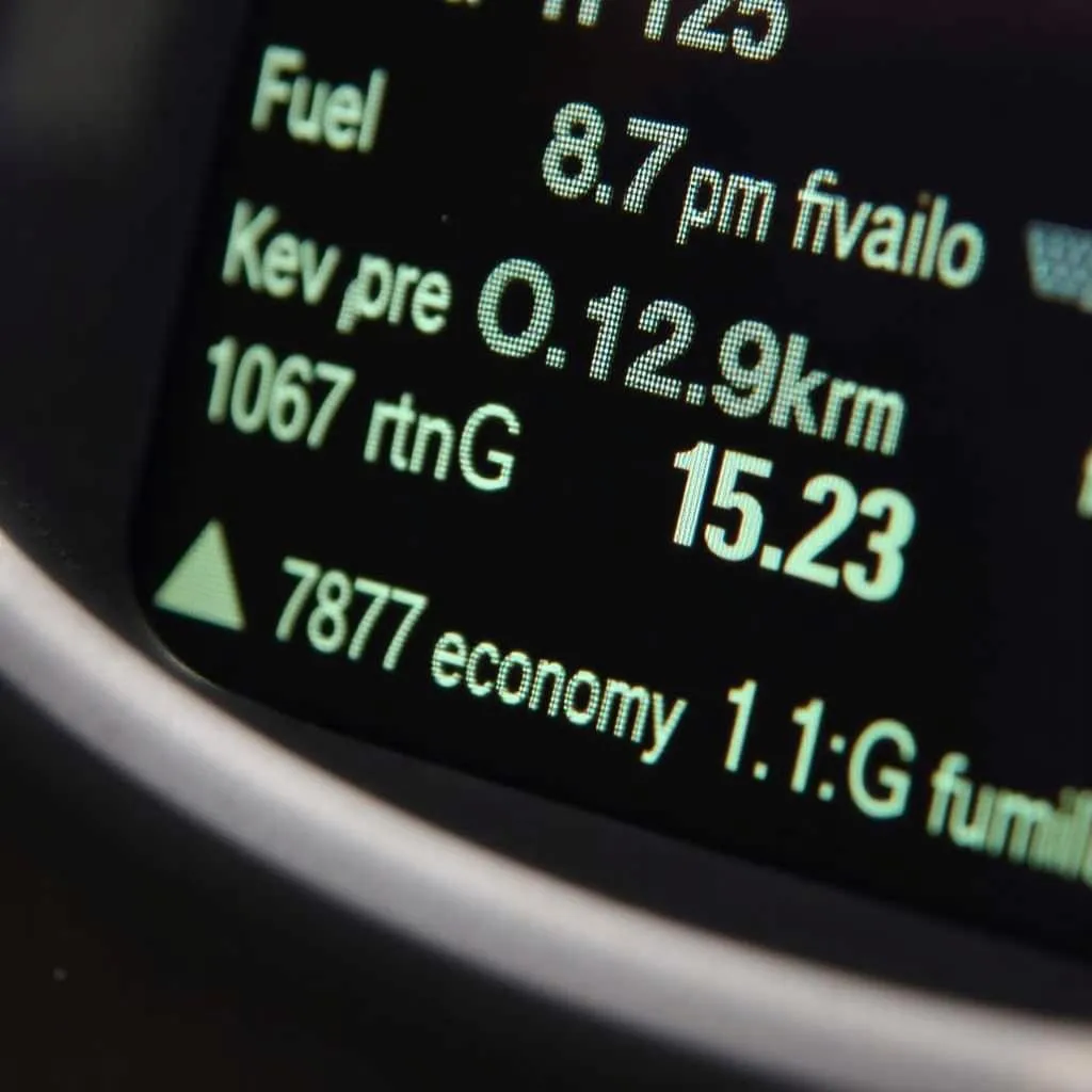 UltraGauge EM Plus Displaying Engine Data