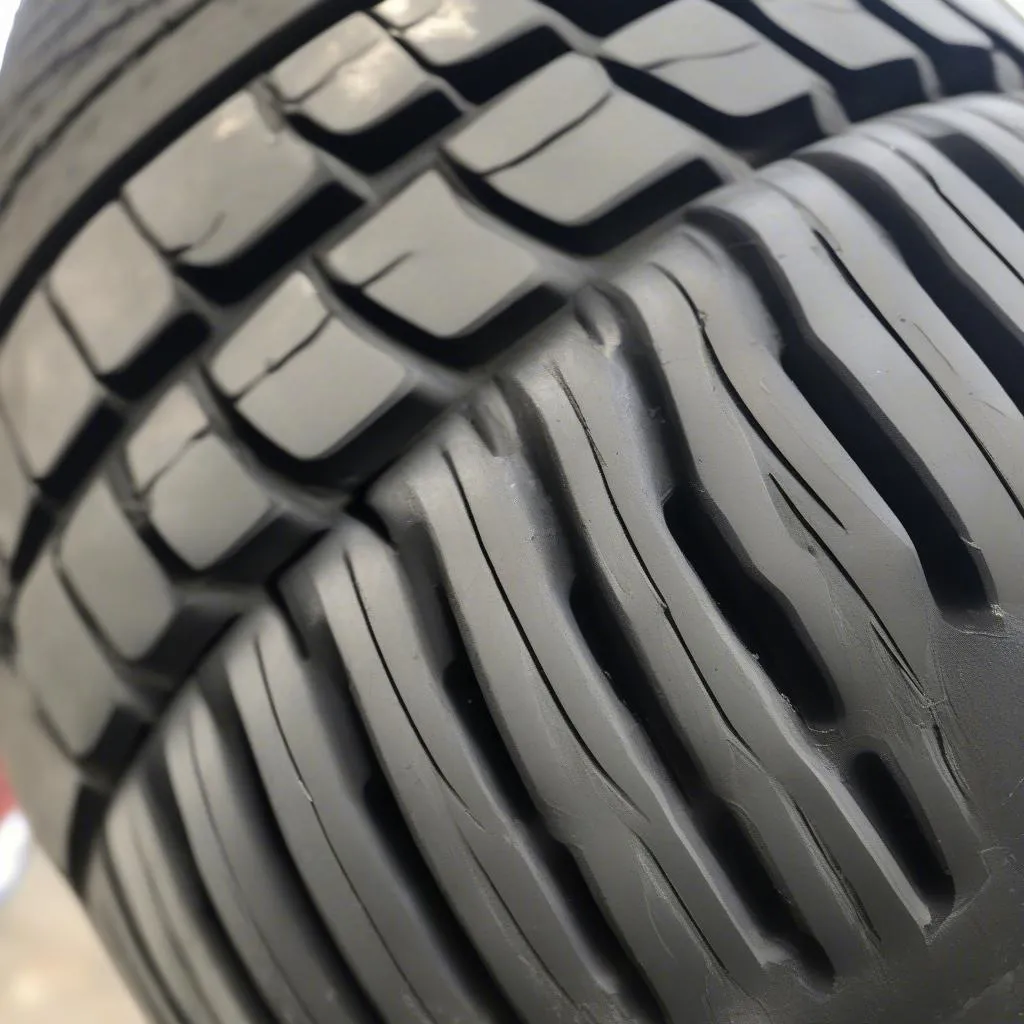 Uneven tire wear