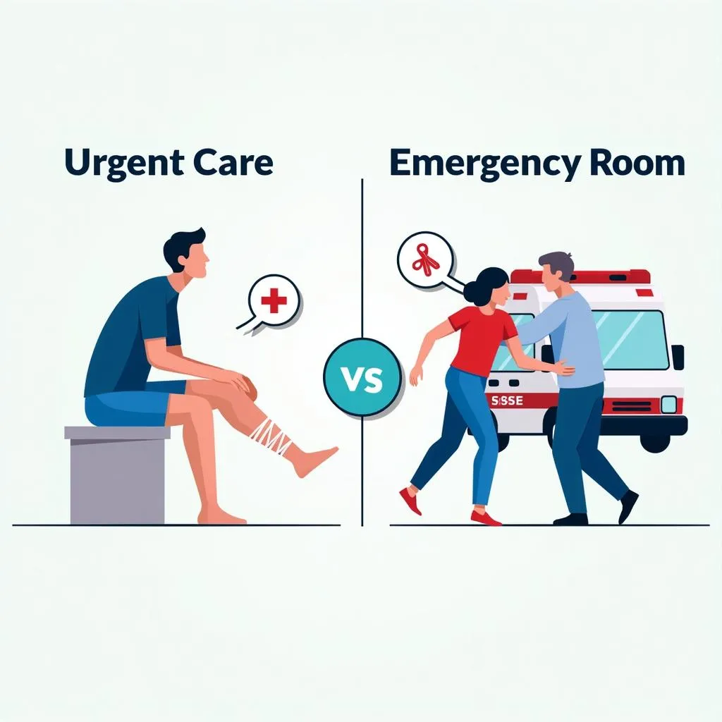 Urgent Care vs. Emergency Room