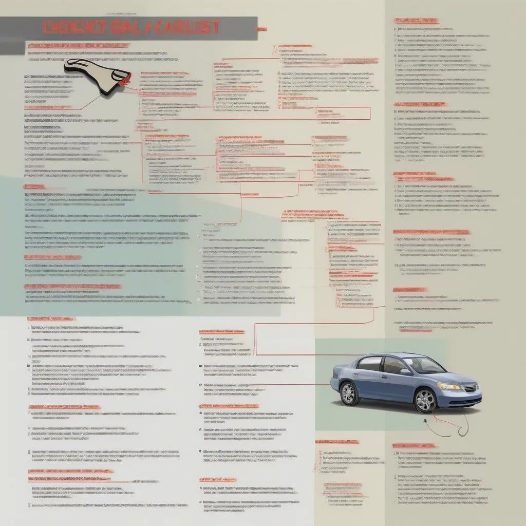 Used Car Inspection Checklist