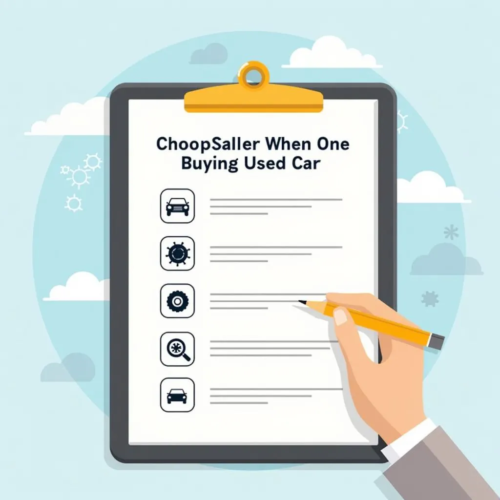 Used Car Inspection Checklist