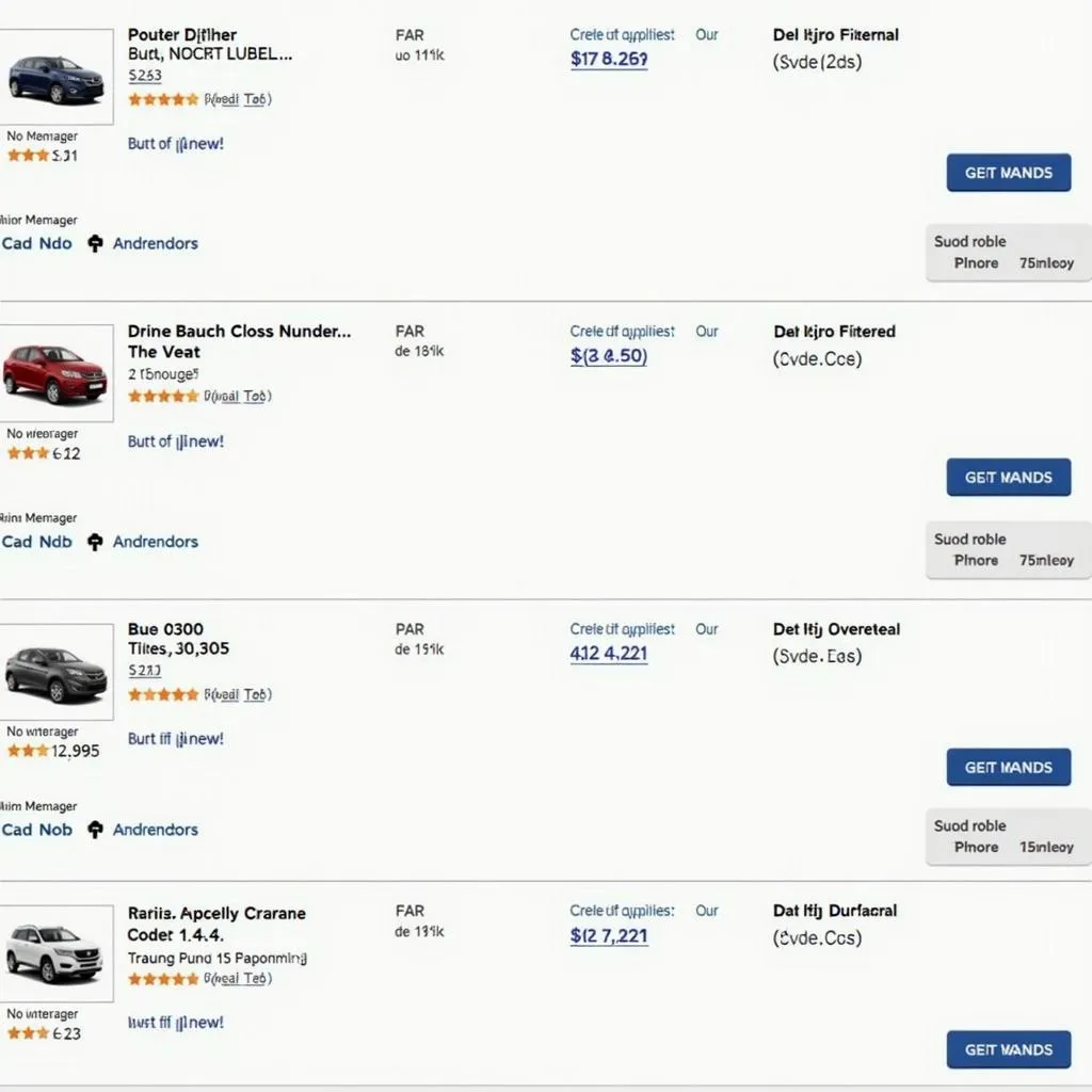 Used Car Listing Websites