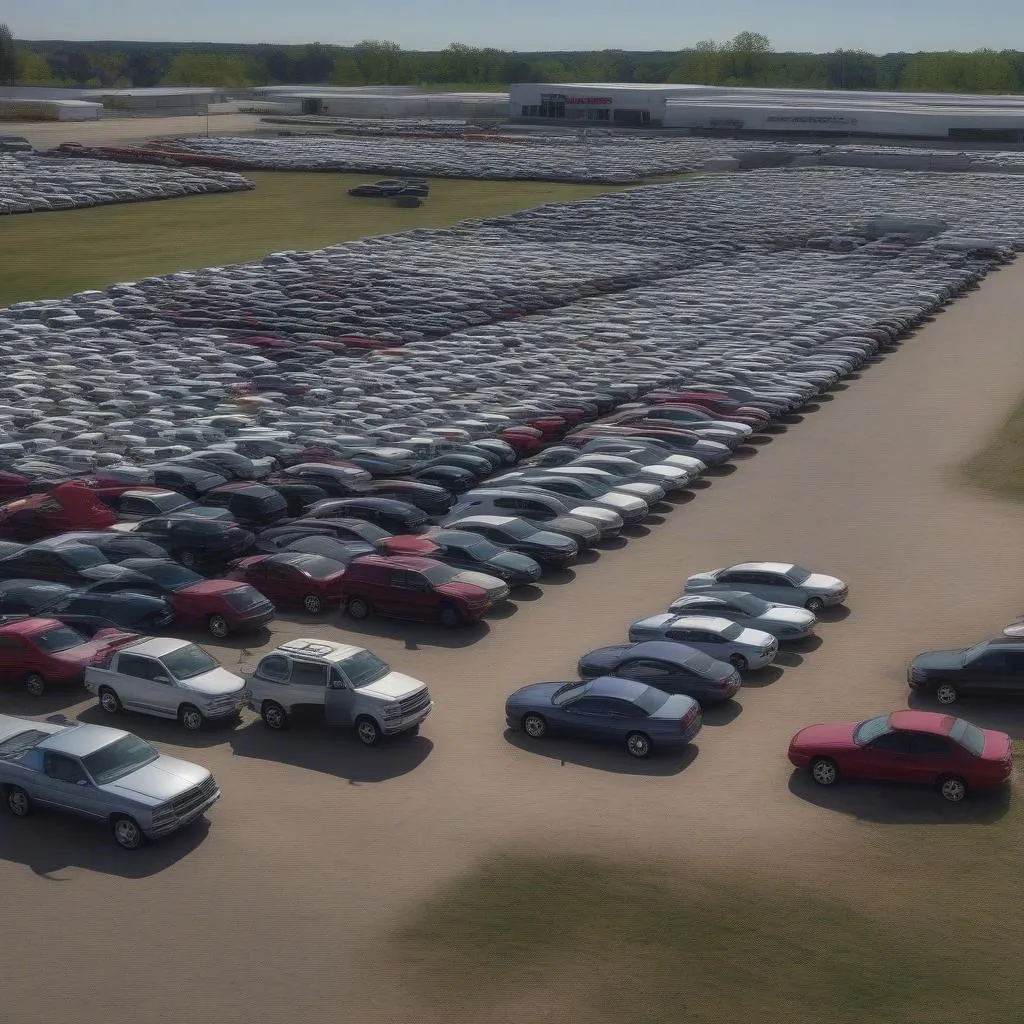 Used car lot