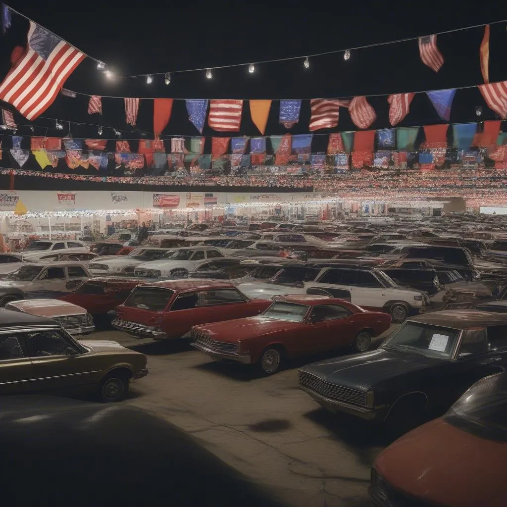 Used Car Lot in Dallas