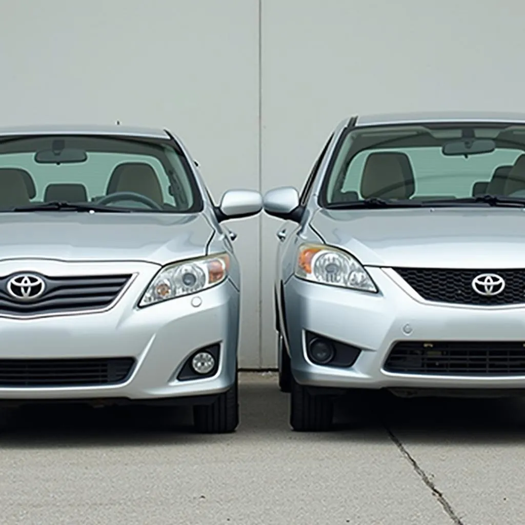 Comparing used cars based on mileage