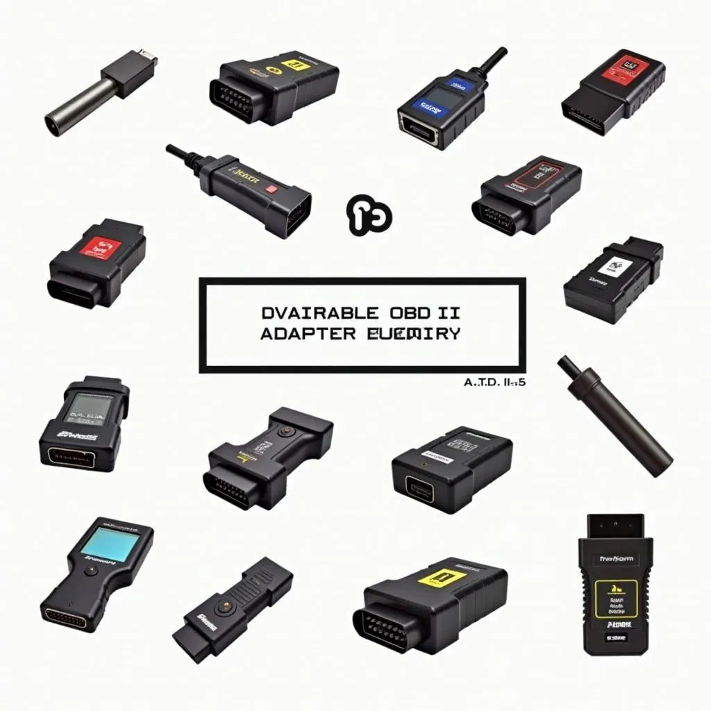 Various OBD II Adapters and Scanners