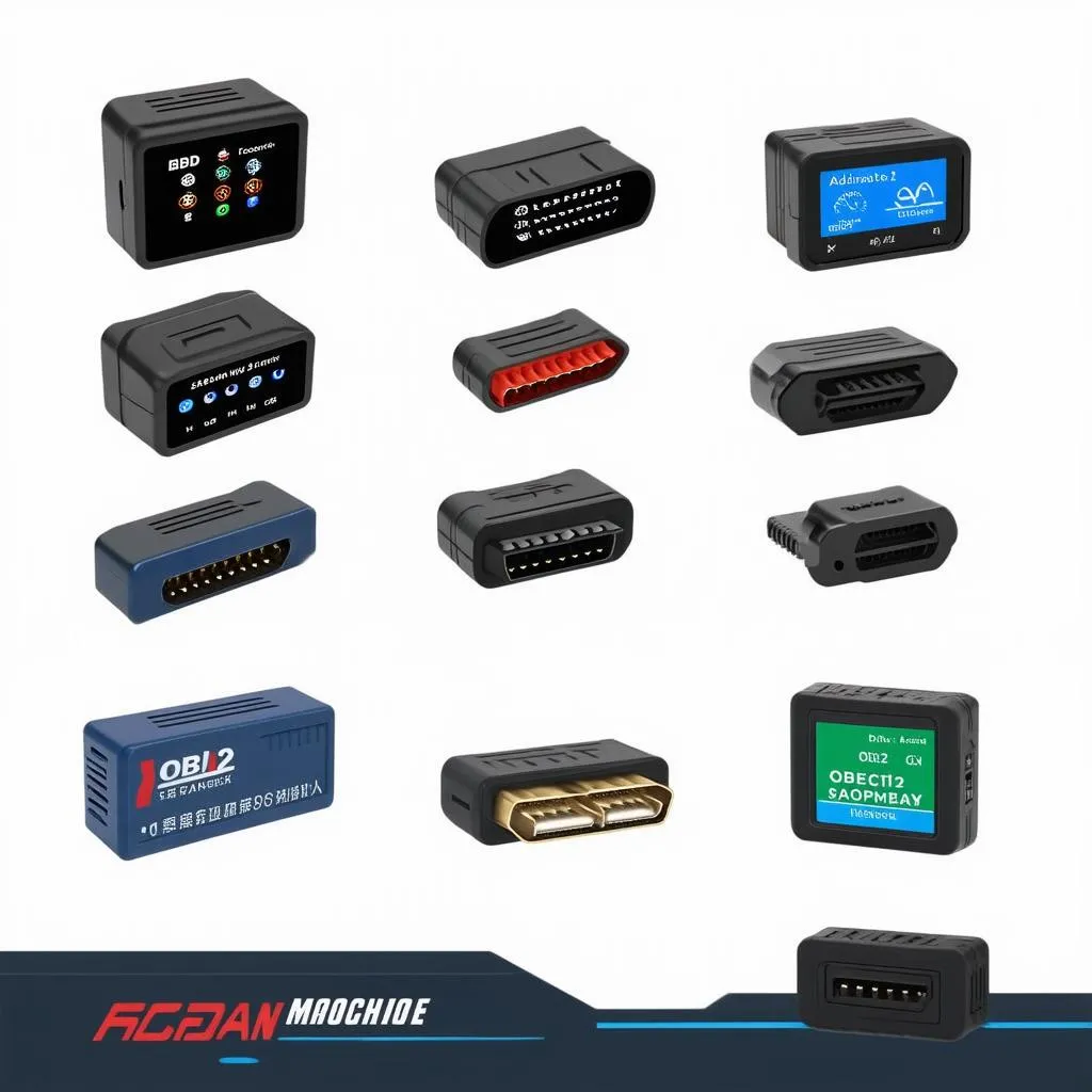 Various OBD2 Scan Tools and Adapters