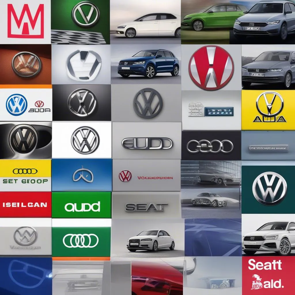 Volkswagen, Audi, Skoda, Seat