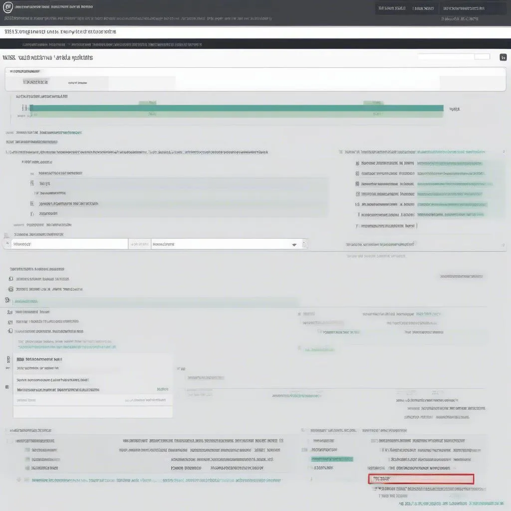 Vulnerability scan results