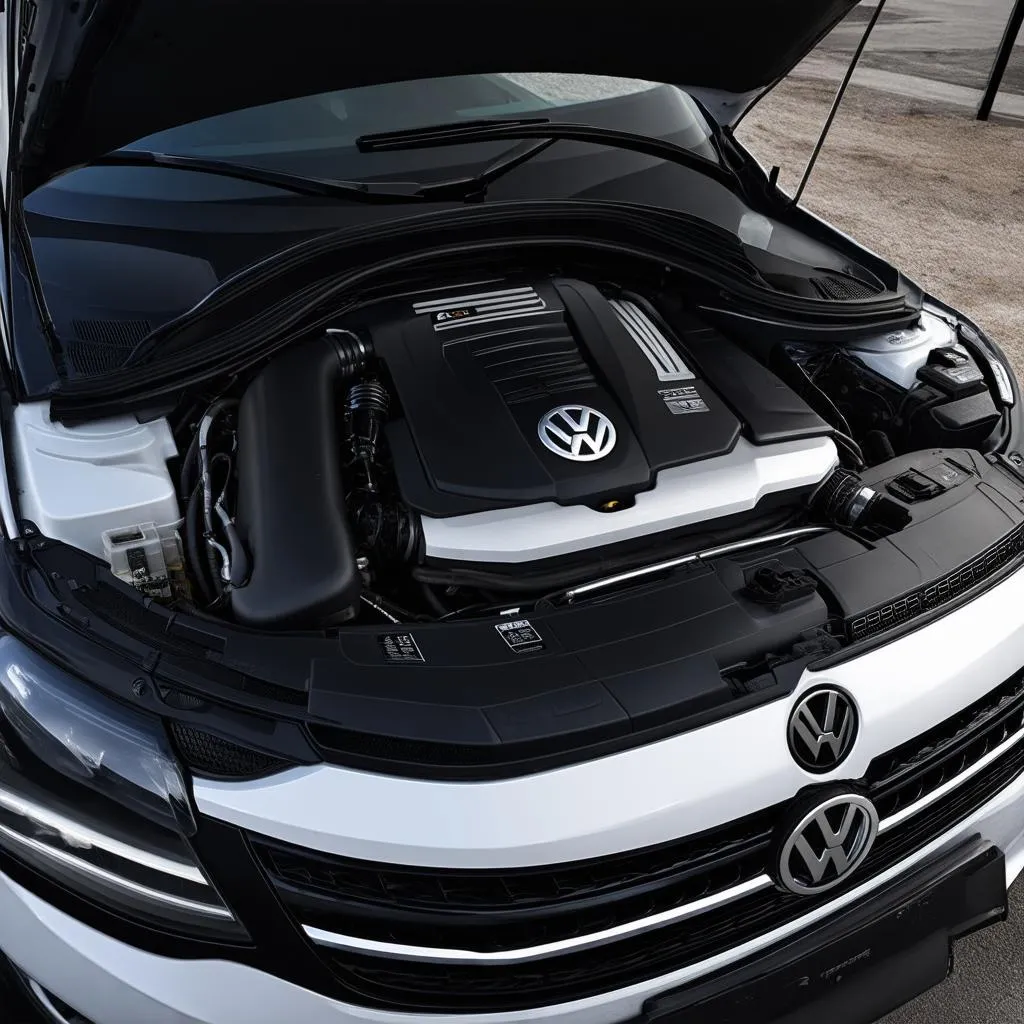 Volkswagen engine bay