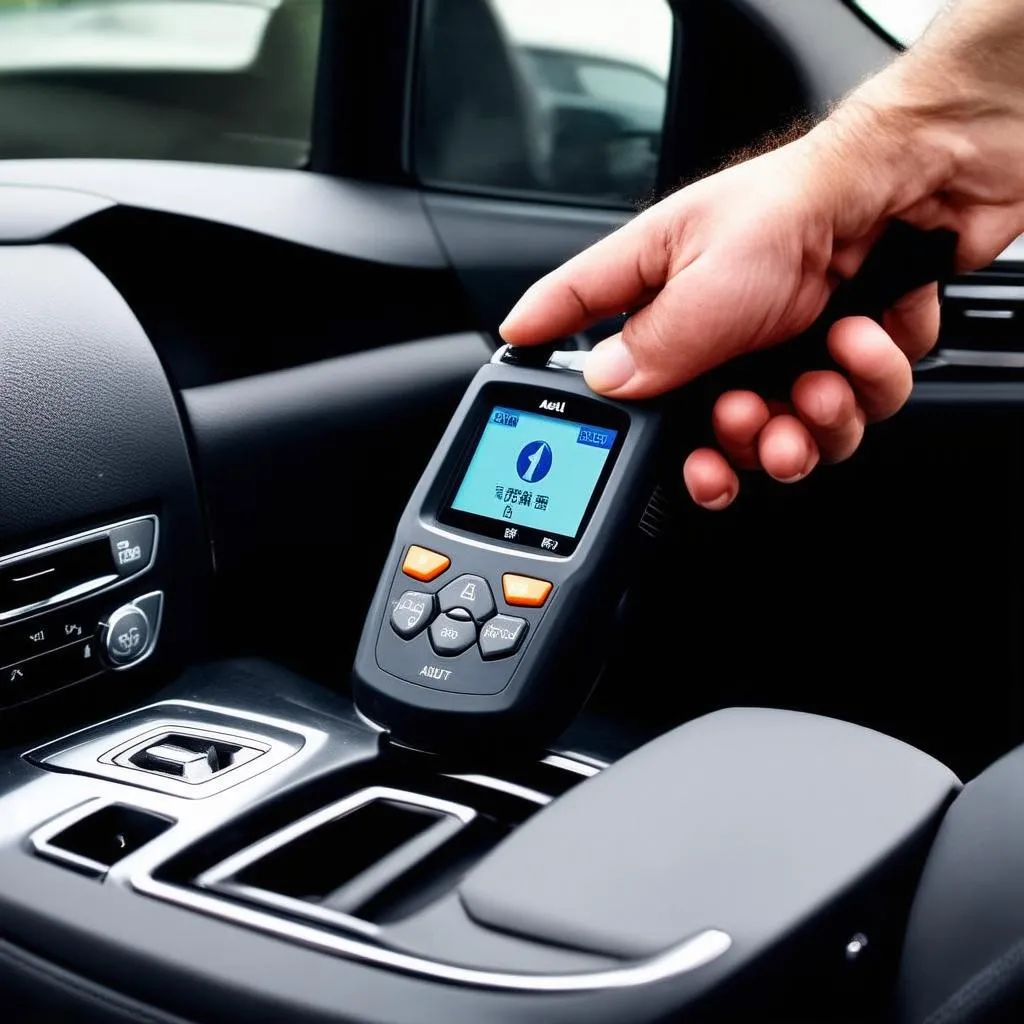 W203 Benz key with Autel scanner