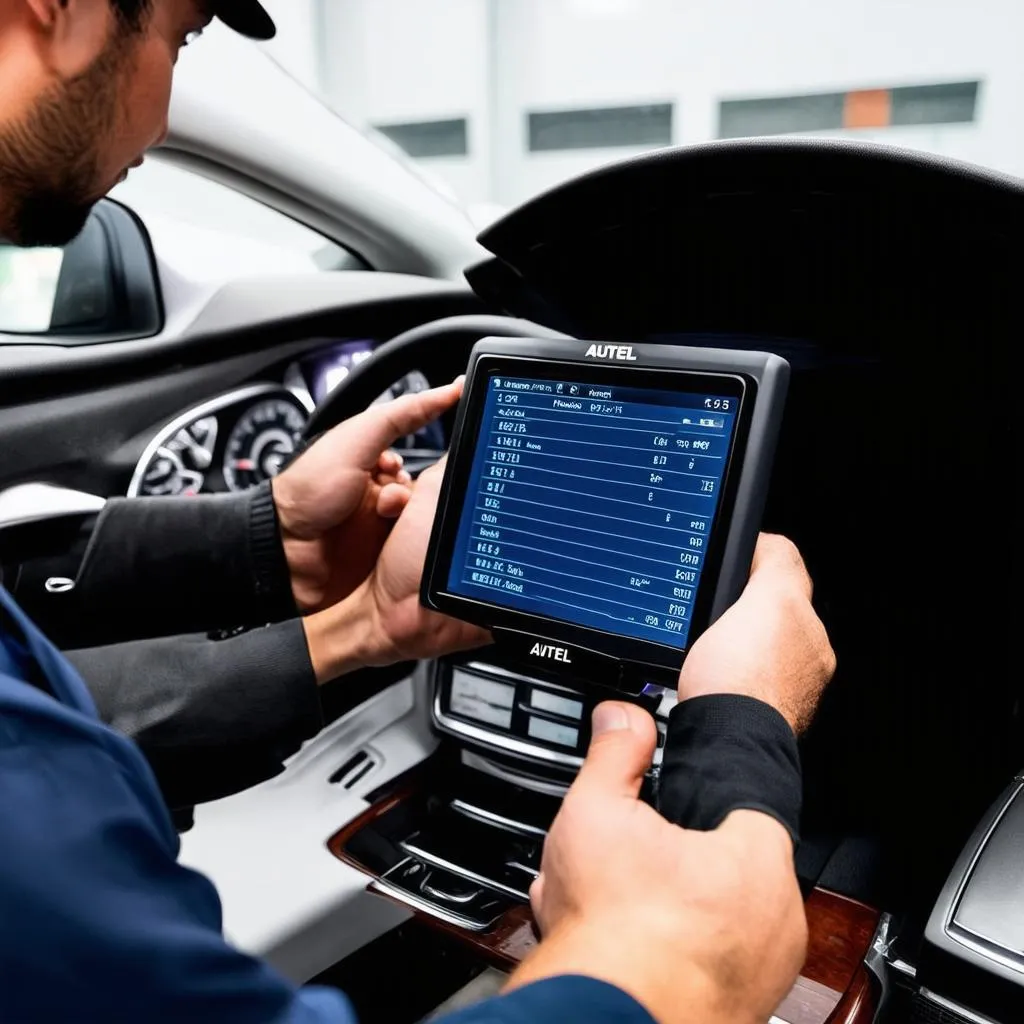 Mercedes-Benz W204 ECM Coding with Autel Scanner