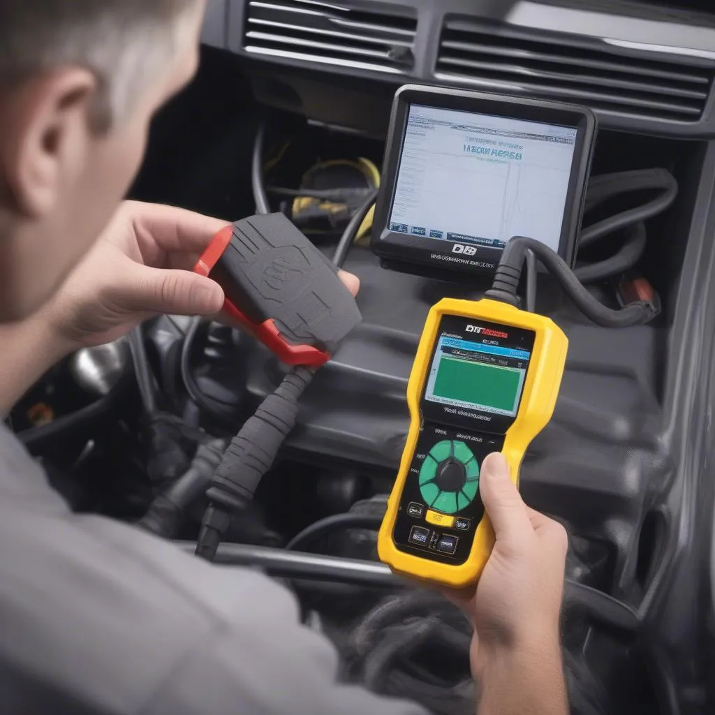 OBDII Scan Tool for Engine Diagnostics