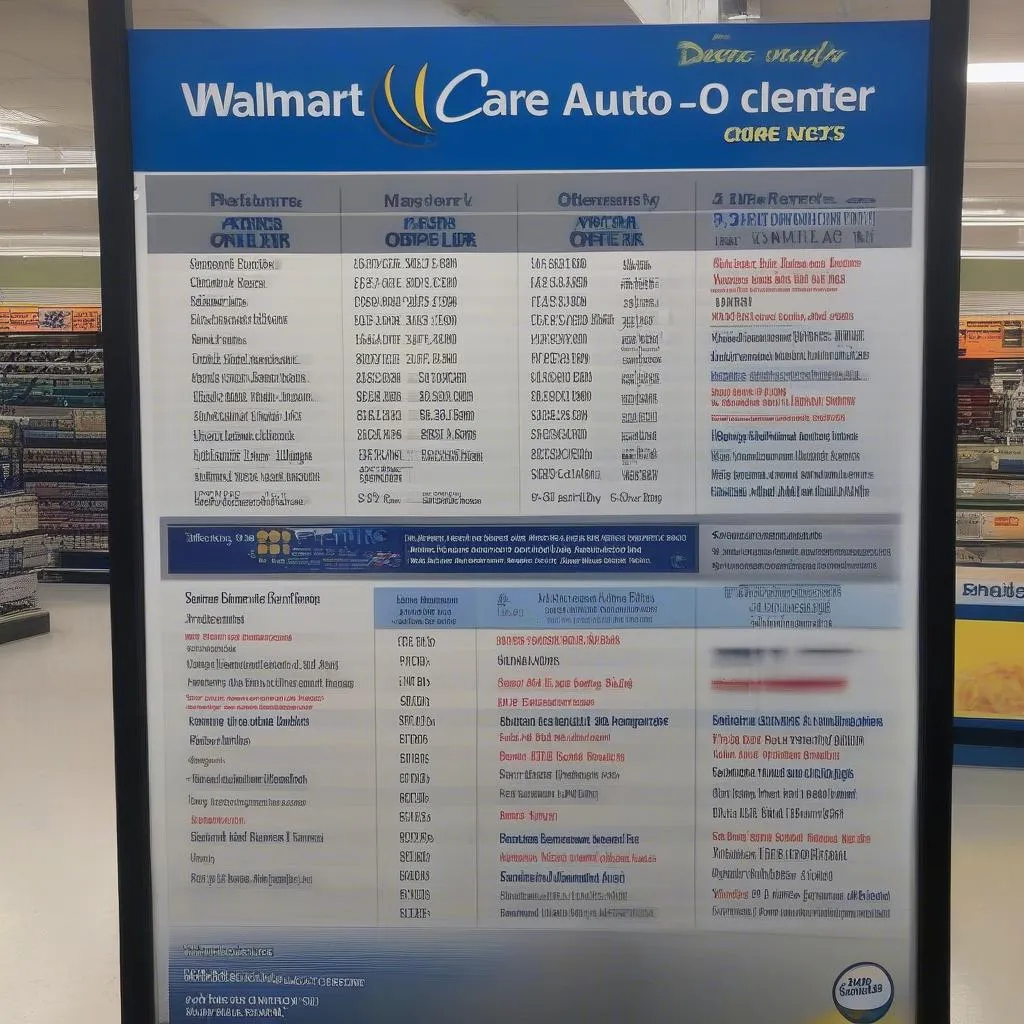 Walmart Auto Care Hours