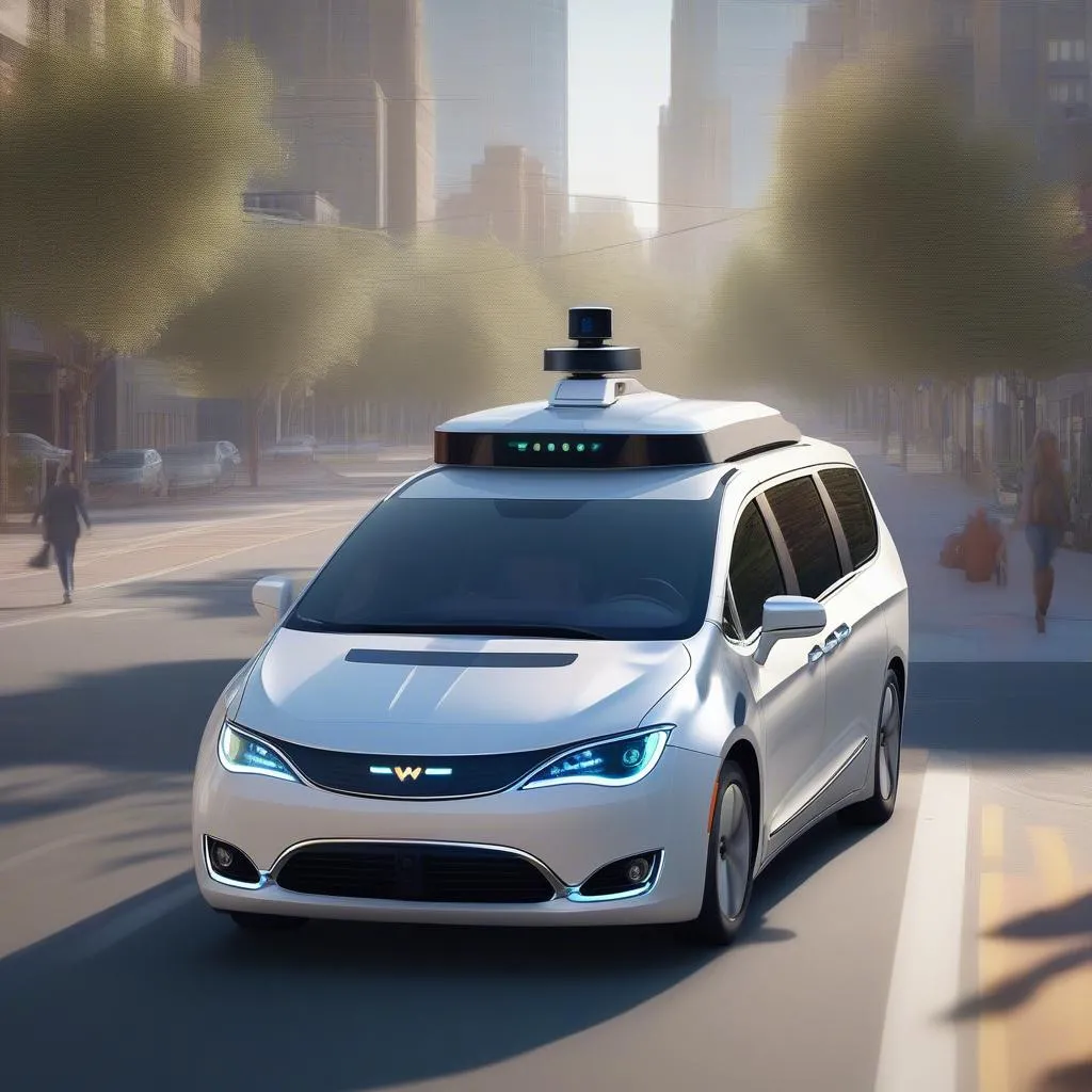 Waymo LiDAR system