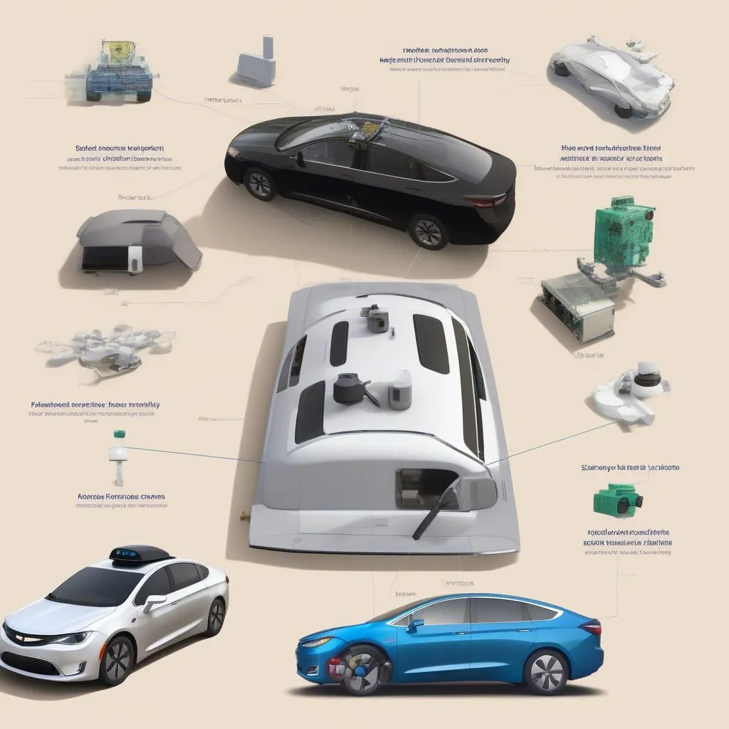 Waymo Driverless Car Sensors